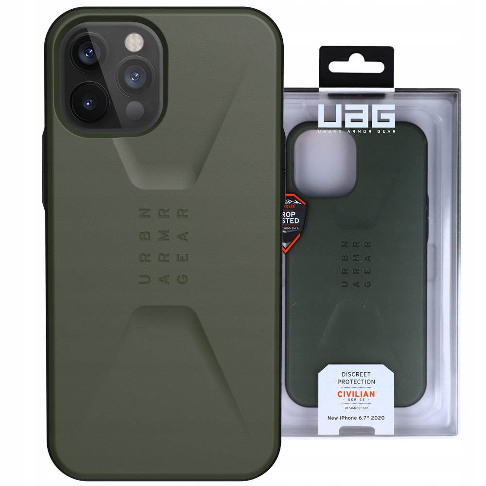 

Etui pancerne do iPhone 12 Pro Max, Uag Civilian