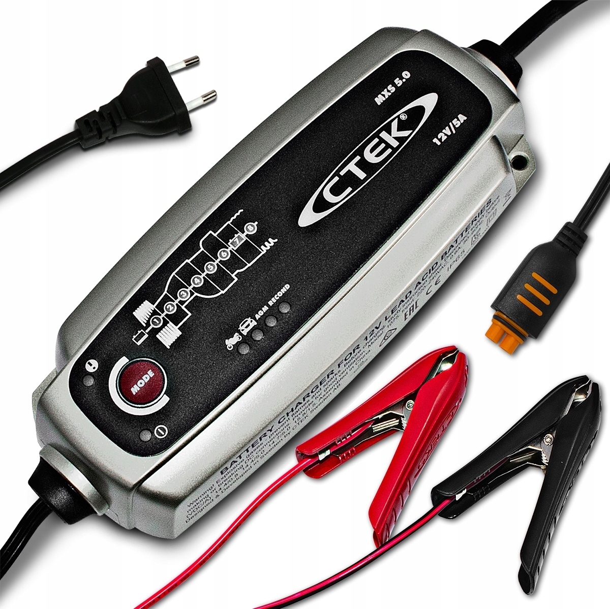 PROFESJONALNY INTELIGENTNY PROSTOWNIK CTEX MXS 5.0 12V/5A Kod producenta CTEKMX5