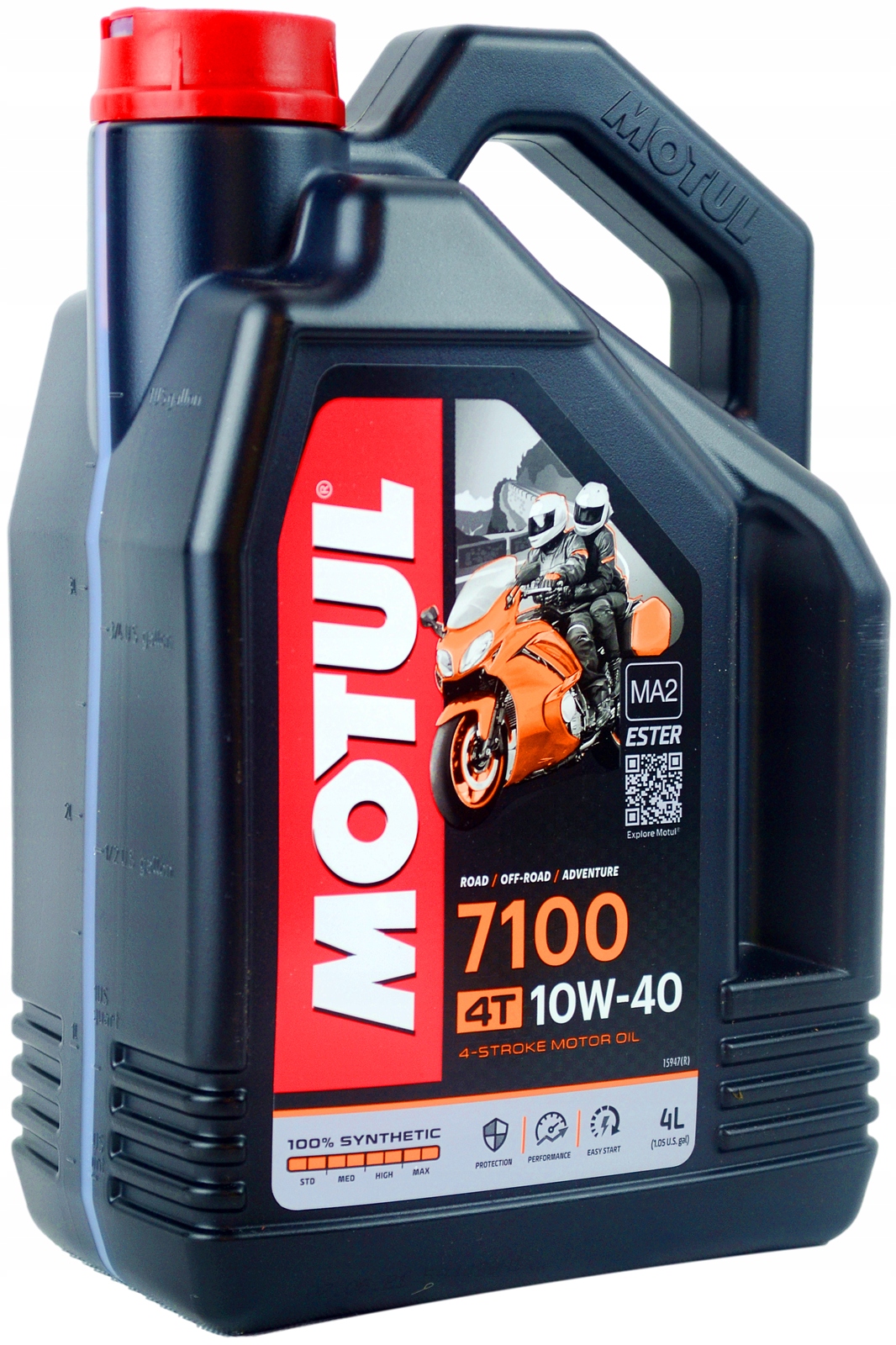 

Olej Motul 7100 4T 10W40 Jaso MA2 Ester 4L