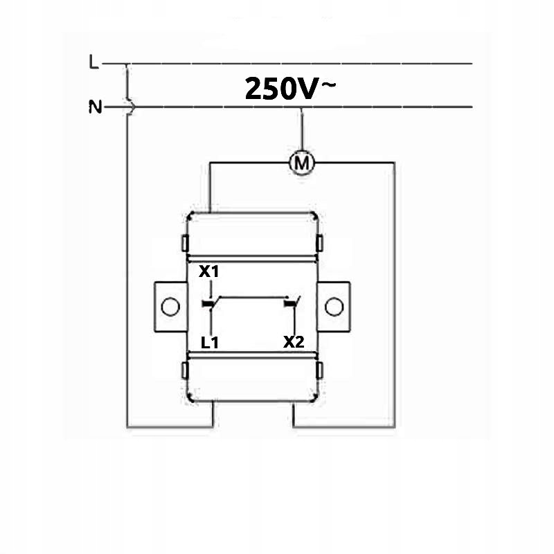 RETRO LOFT CERAMICZNY WŁĄCZNIK STERUJĄCY ROLETAMI Kod producenta A0215