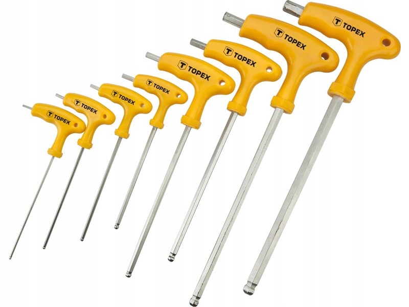 

Zestaw kluczy Topex 35D967 T 2 10 mm