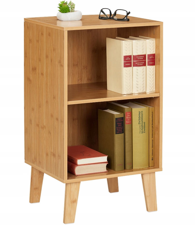 Skriňa Relaxdays vintage 40 x 70 x 35 cm, odtiene žltej farby