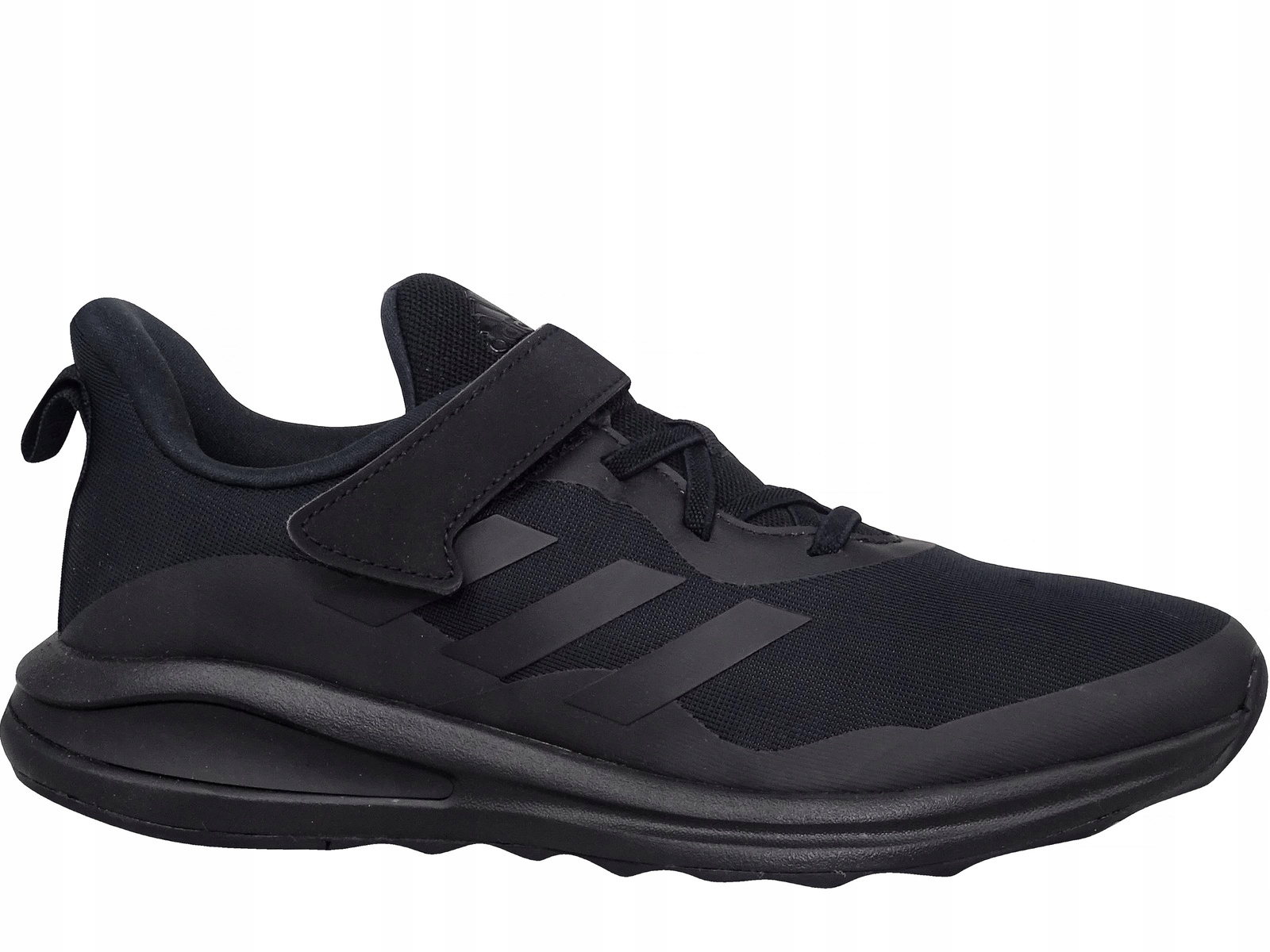 Adidas Fortarun GY7601 Buty Na Rzep Gumki Dziecięce Czarne Na W-f