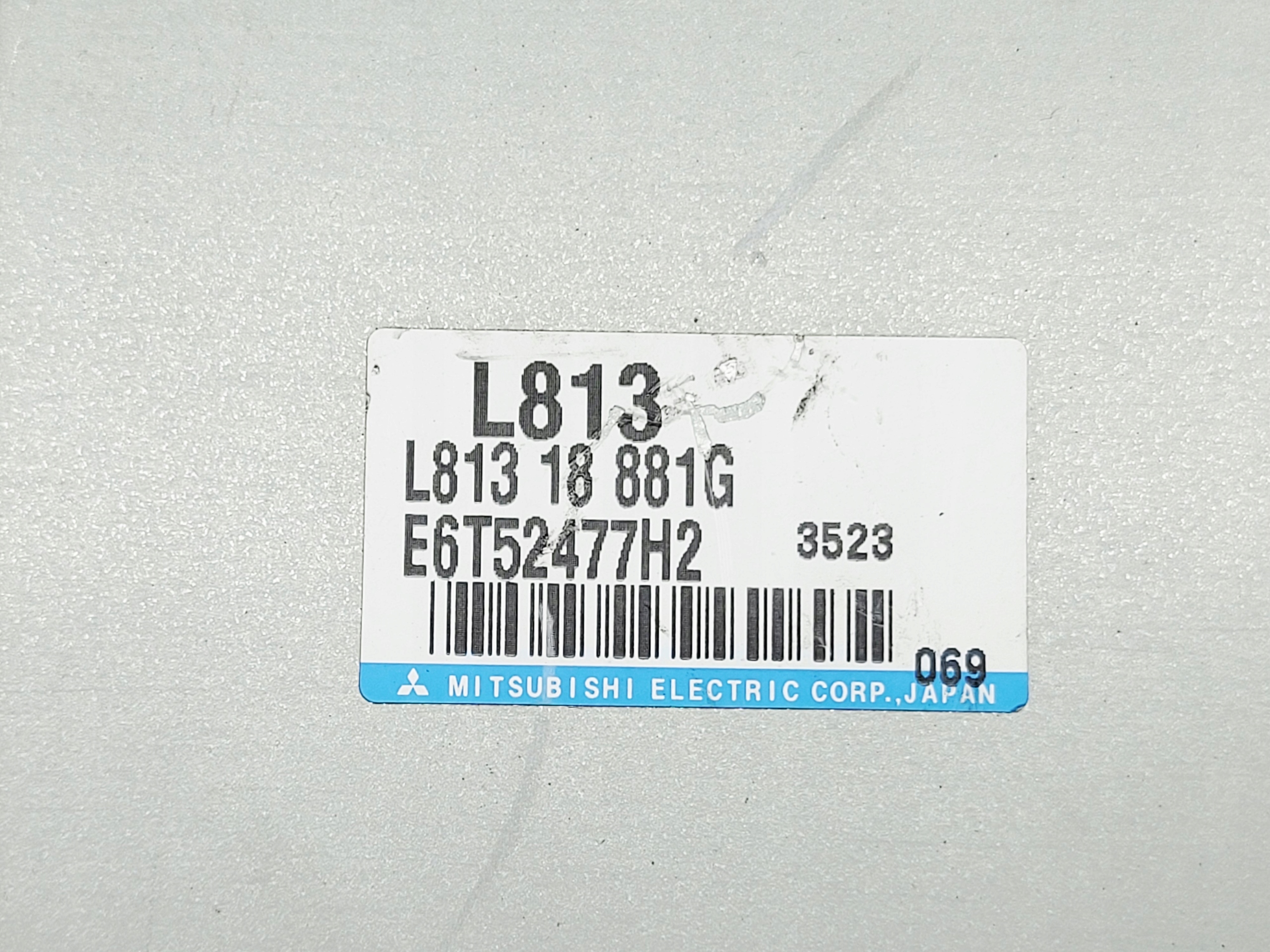 computer control unit of the engine MAZDA 6GG 1.8 16V L81318881G