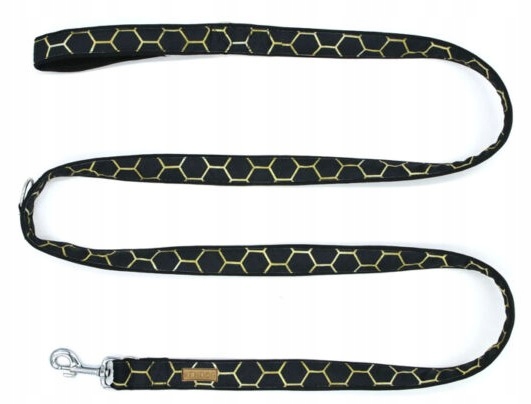 Levně Kendog Černé Medové plátky Vodítko 200 cm 2 cm