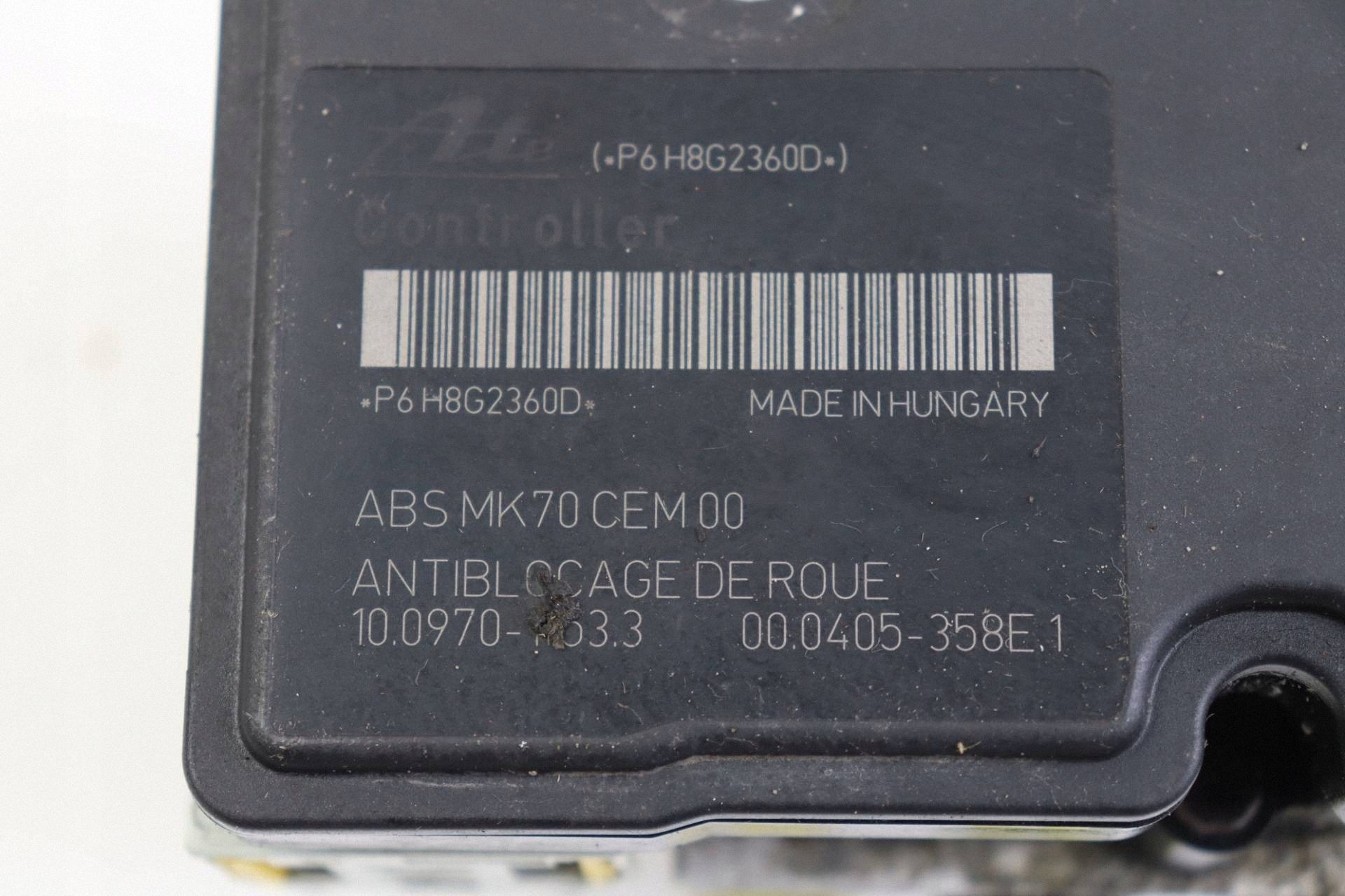 PEUGEOT 207 CITROEN C3 e pompa ABS 9665344180 10.0970-1153.3