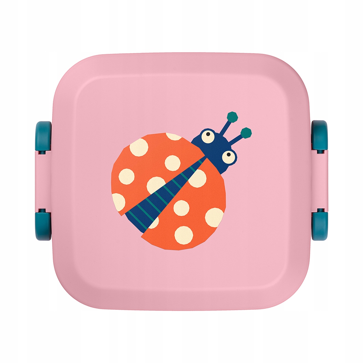 Lunchbox dla dzieci Rikko Poppy Flamingo Ladybug Amuse