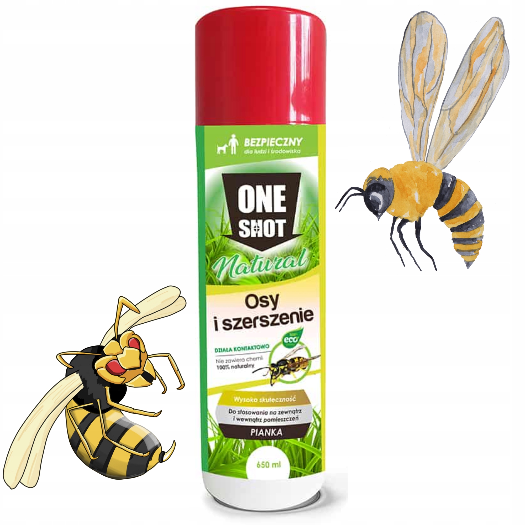 

Pianka Na Gniazda Os I Szerszeni 650ML Silna Mocna