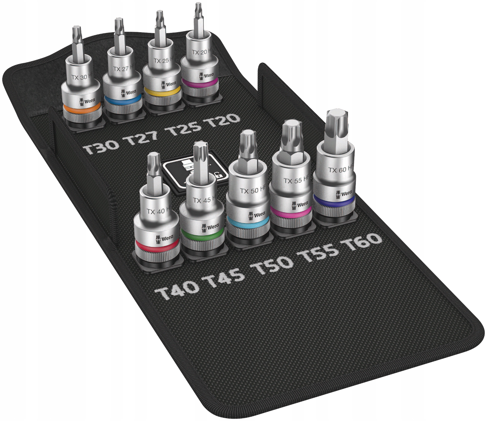 Sada Kľúčov 1/2'' Torx 9ks Wera