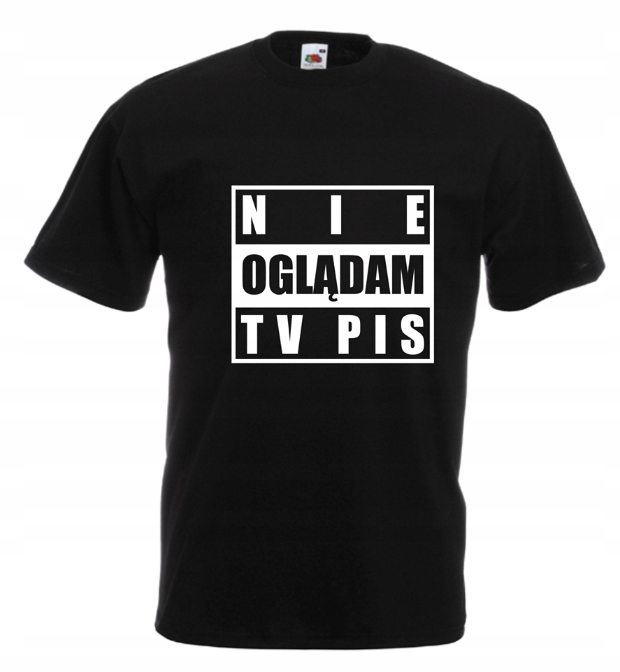 

Koszulka męska Nie Oglądam Tv Pis r XL