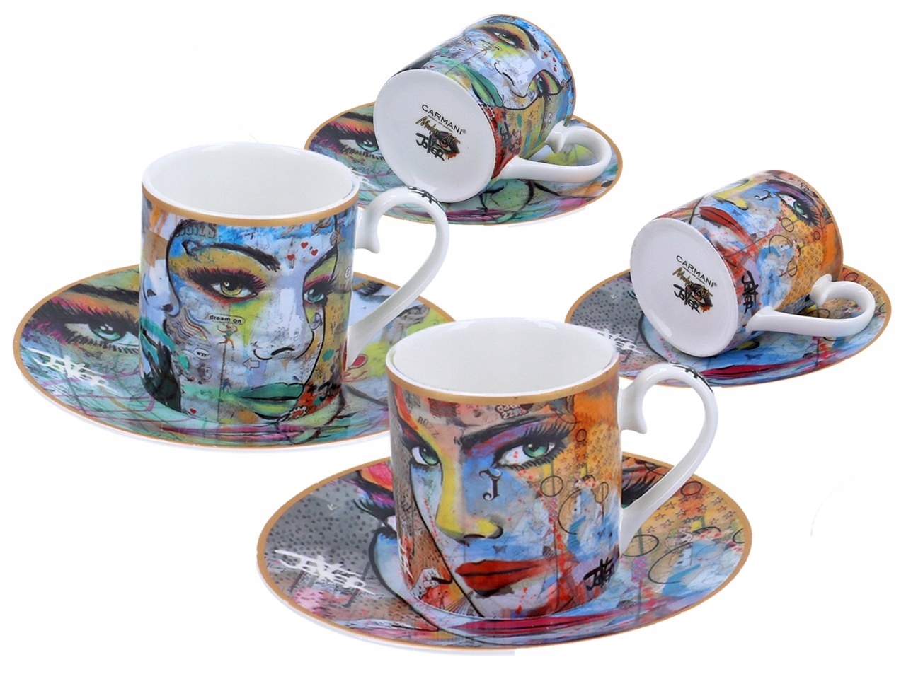 

Kpl. 2 filiżanek espresso Loui Jover (carmani)