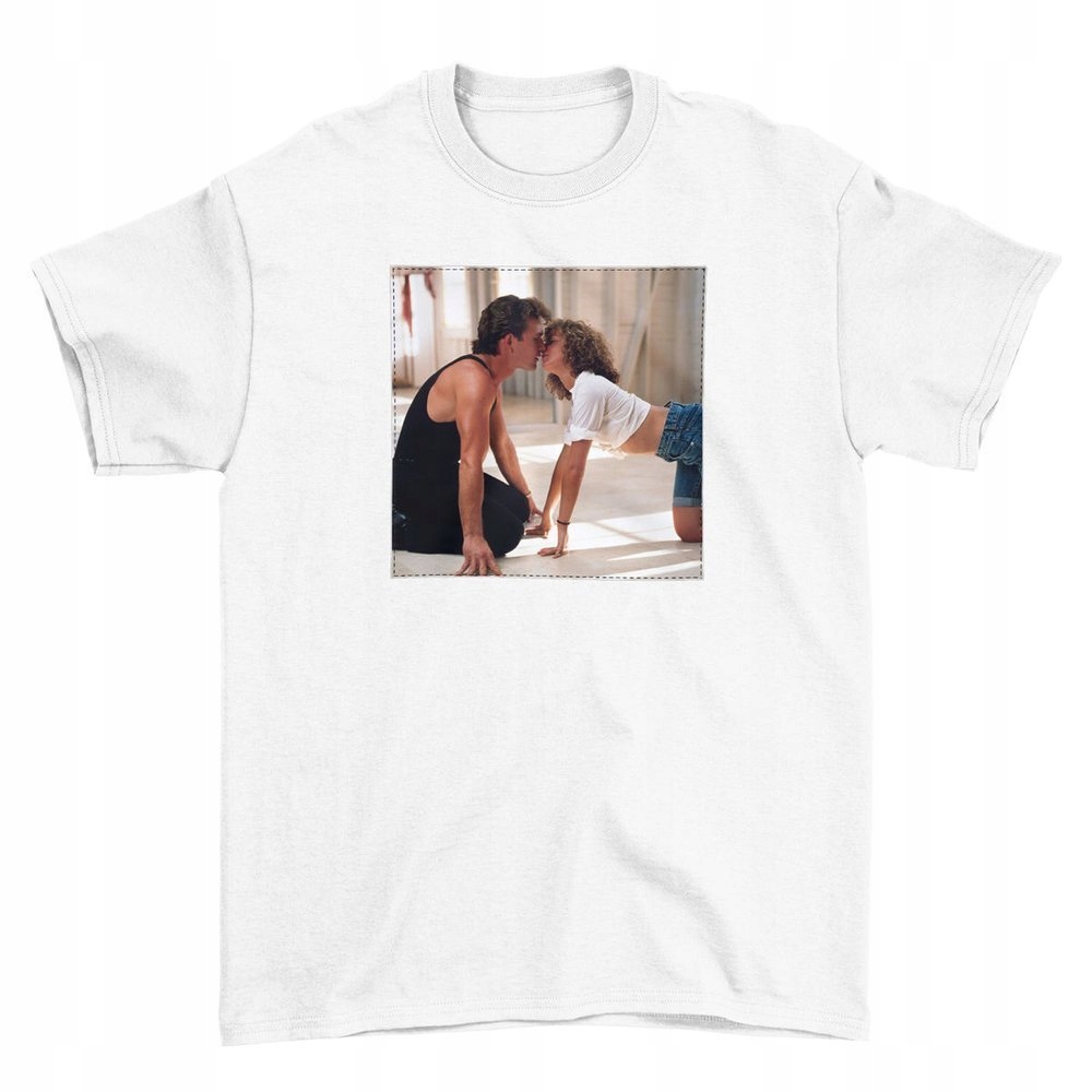 

Koszulka z naszywką Dirty Dancing Kiss r:S