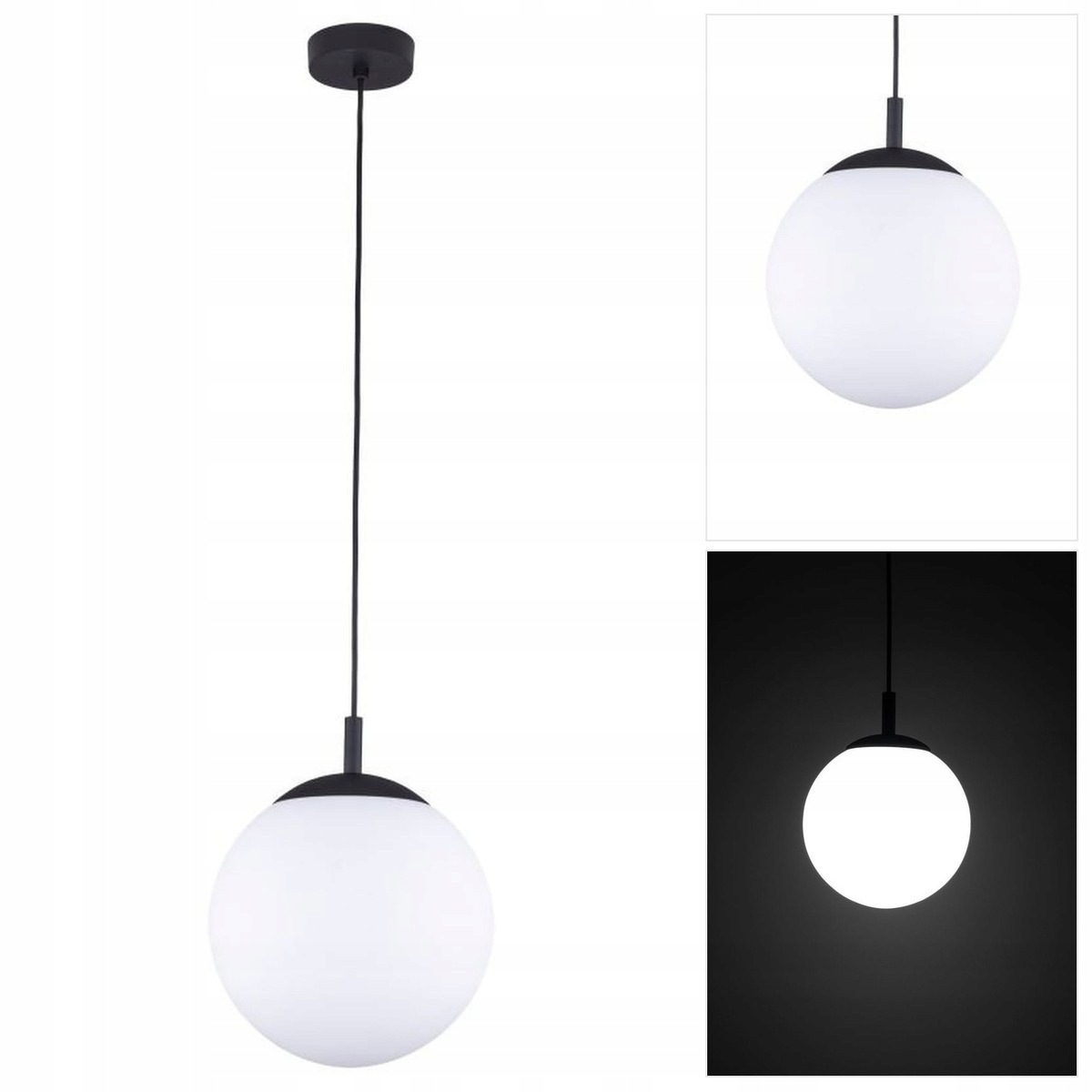 Závěsné bílé Esme elegantní světlo v chodbě do výšky Tk Lighting
