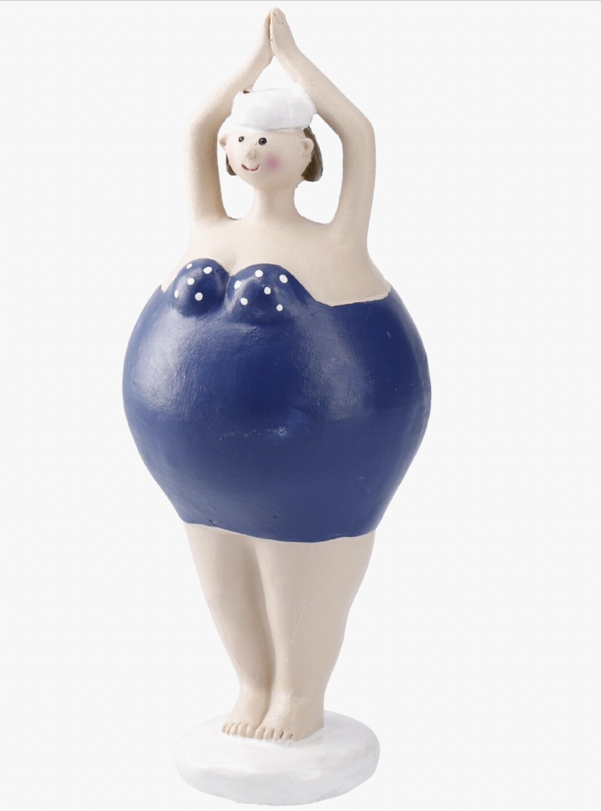 

Figurka dekoracyjna morski klimat kobieta 19cm