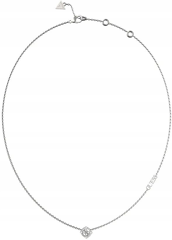 Elegantní Dámský Řetízek Guess Tiny Dancer Stříbrný Módní Vzor Sada
