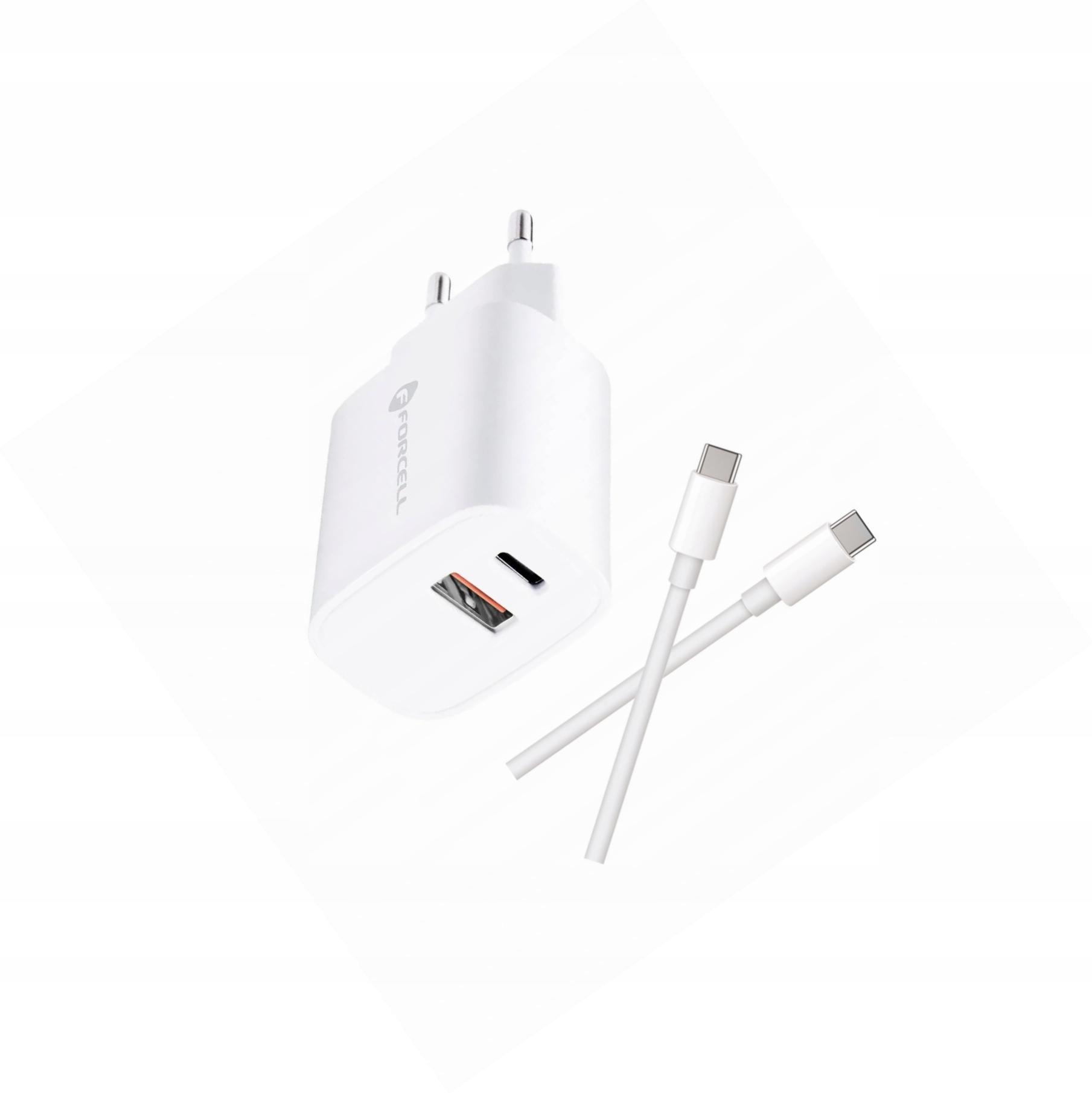 Szybka ładowarka 30W 2 wejścia z kablem Usb-c do Realme 14 Pro 5G