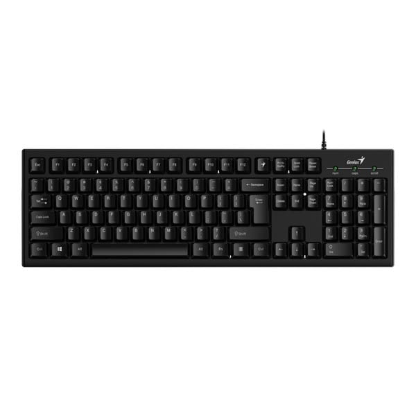 Клавиатура Genius KB-100 USB офисная черная