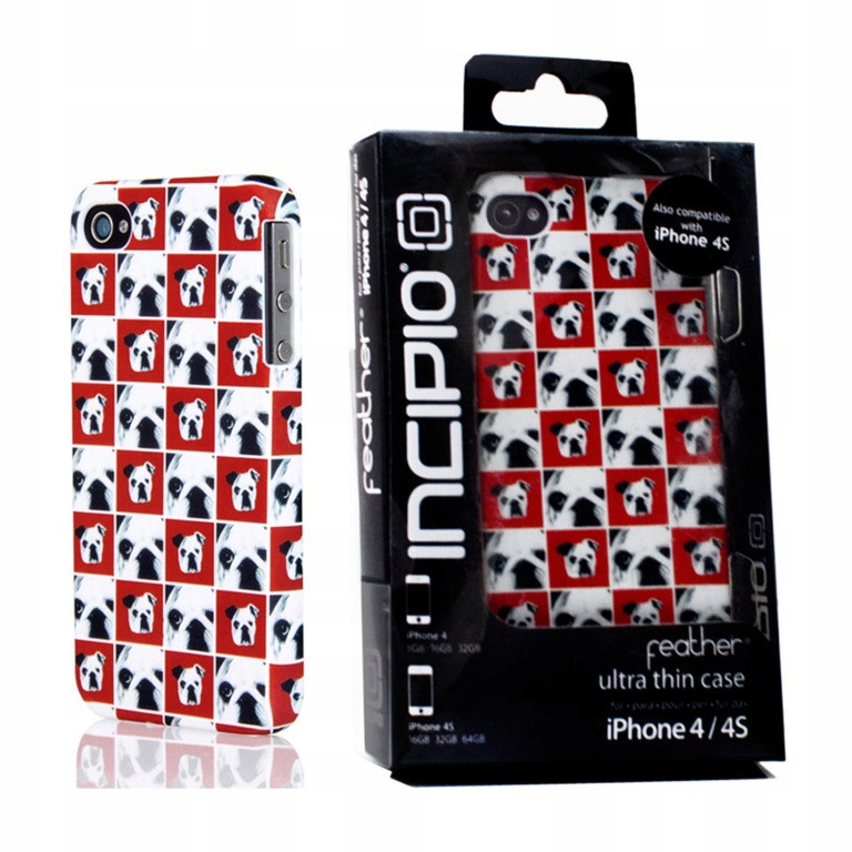 

Pokrowiec Incipio do iPhone 4 4S Folia Buldog