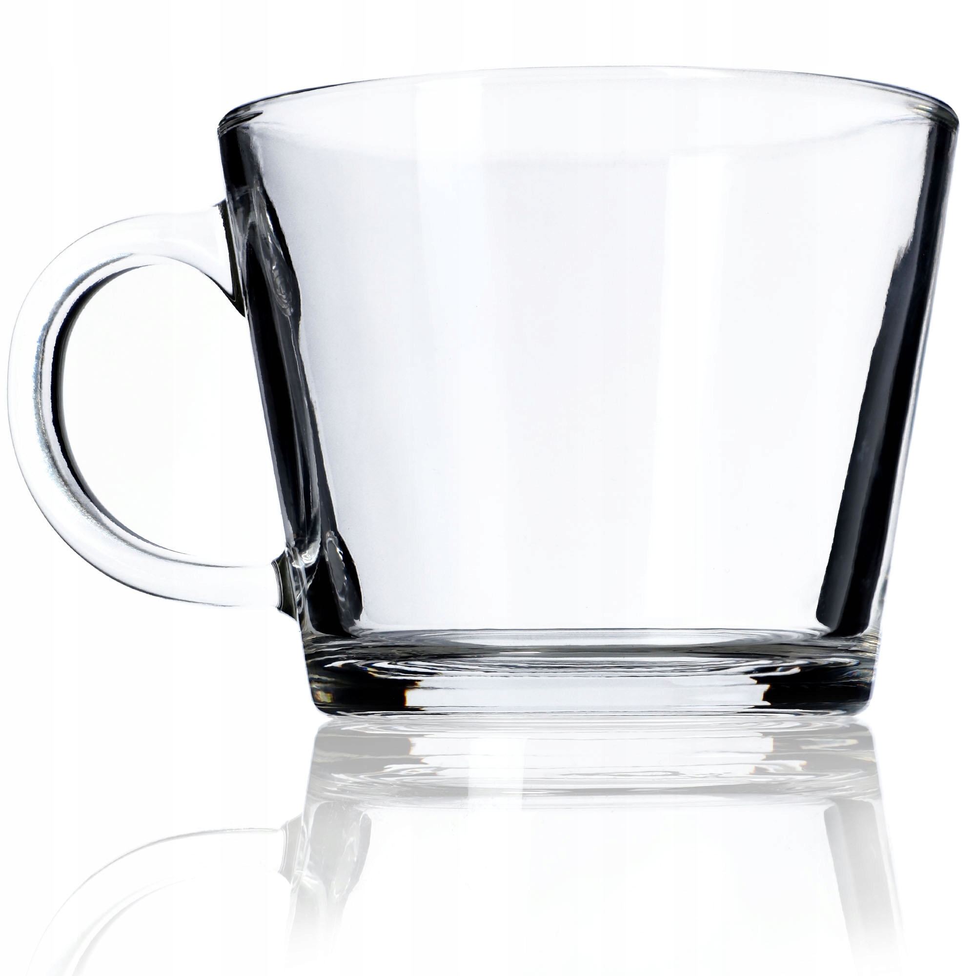 

Szklanka Z Uchem Do Herbaty Soku Napoju 380ml 1szt