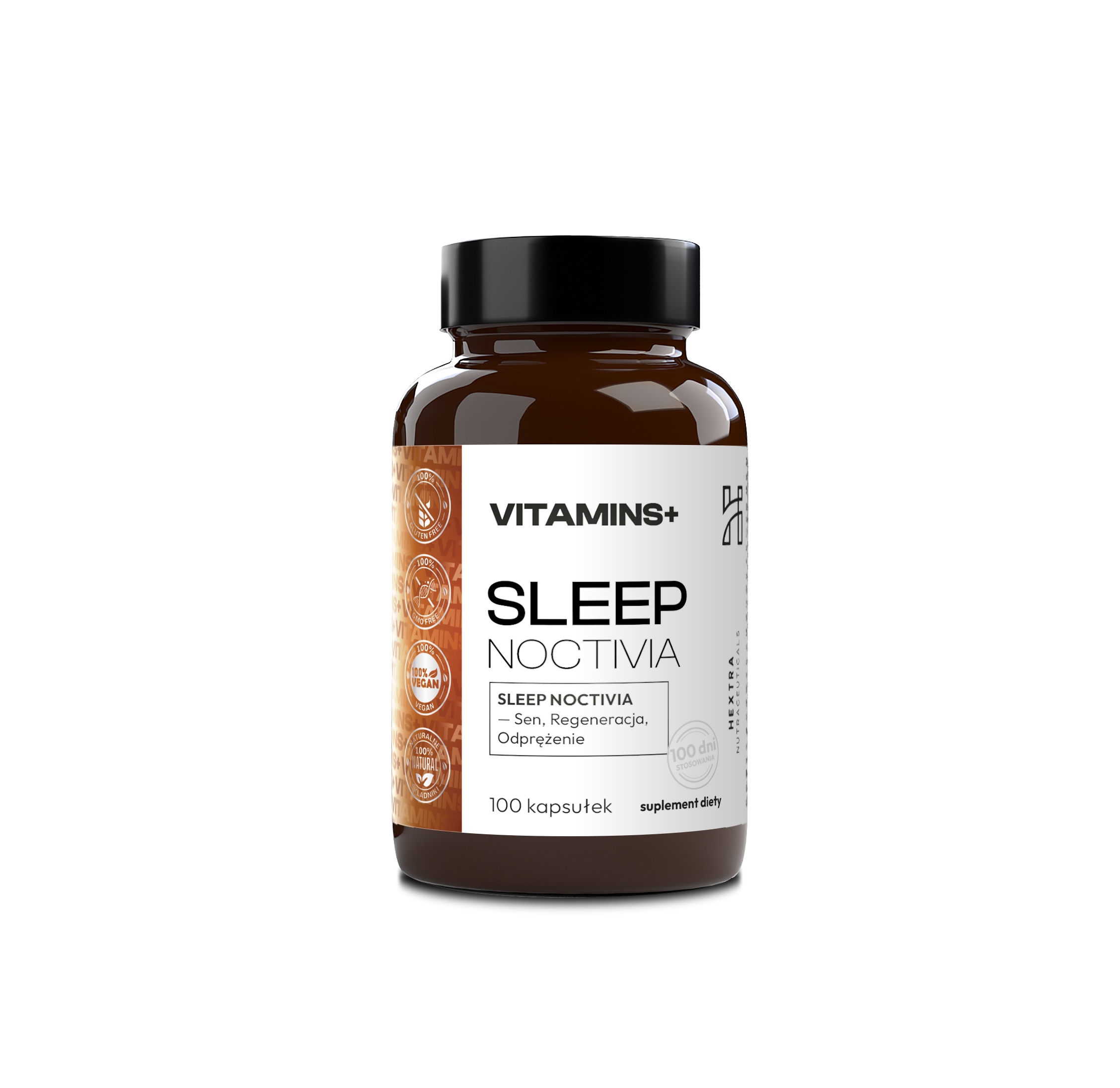 SLEEP NOCTIVIA 100 kaps x 500 mg 100 kaps.Suplement Diety od ToPlanta