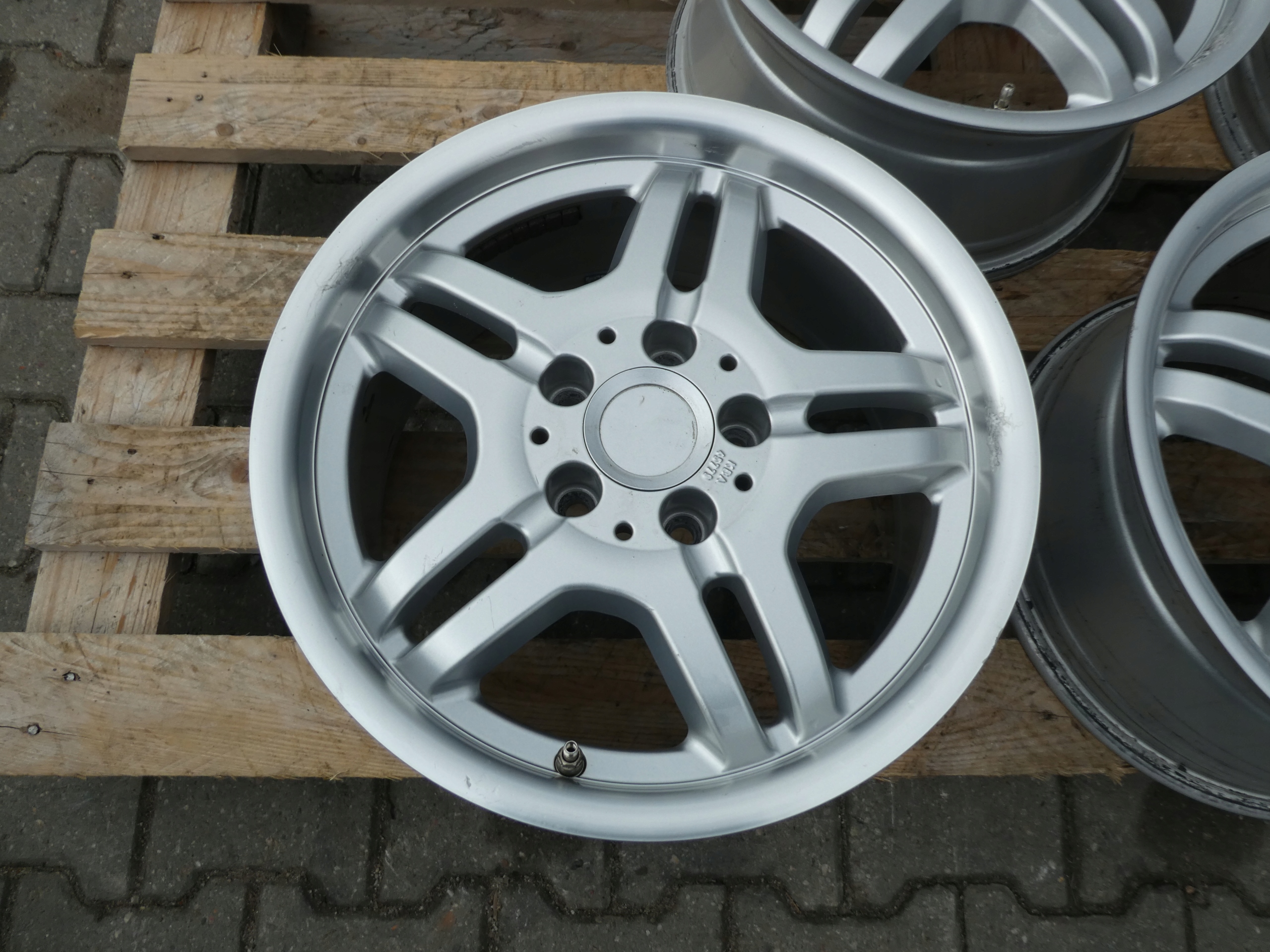 4X discs aluminium disc VW KBA 45779 5X112