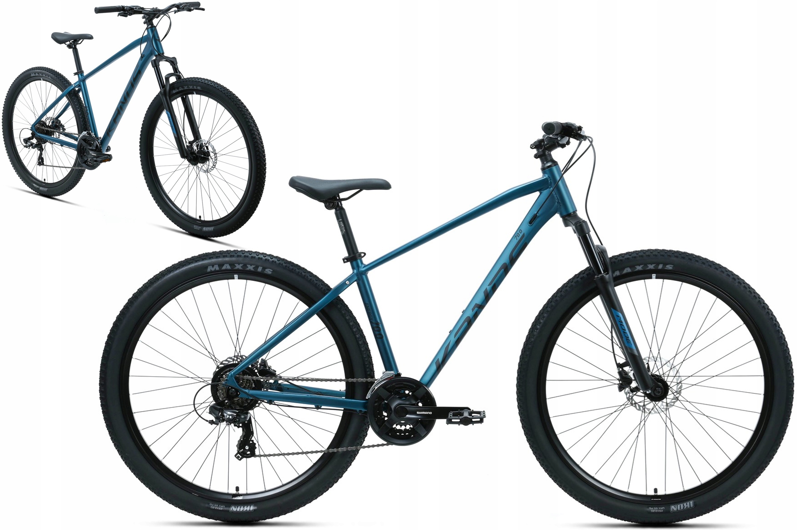 Rower Mtb 29" Kands Energy 700 rama 19" ciemno turkusowy R26