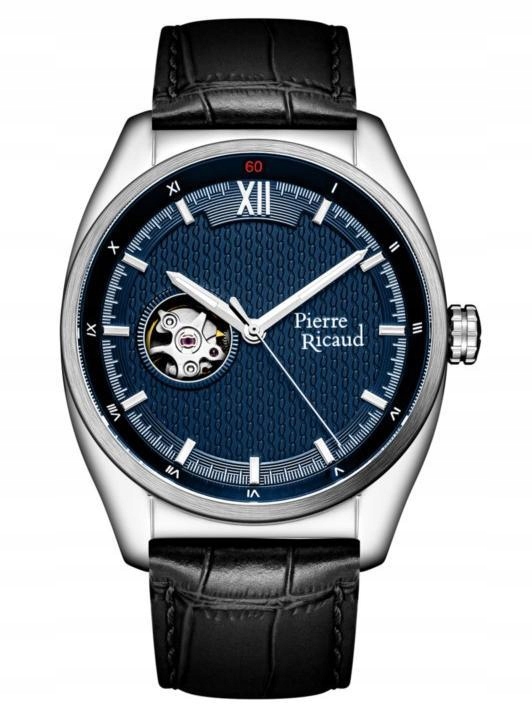 Nové Originální Pánské Hodinky Pierre Ricaud P60052.5265A gravírování stříbrné