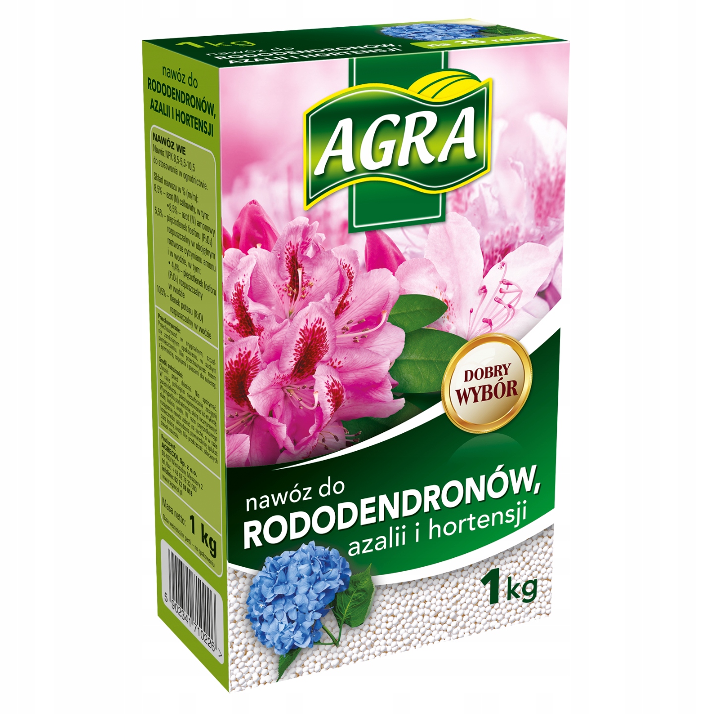 

Nawóz Do Rododendronów Azalii I Hortensji 1kg Agra