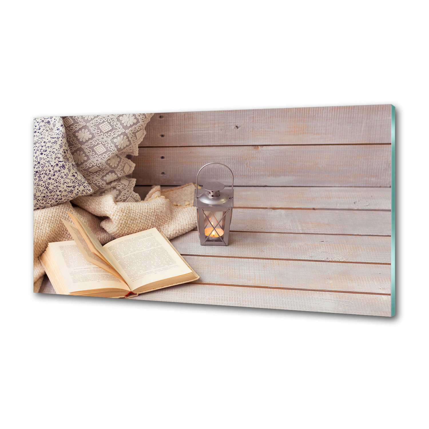 Panel lacobel Relax pri knihe 100 x 50 cm Lepidlo