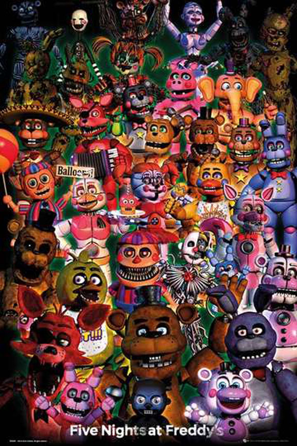 

Five Nights at Freddys Ultimate plakat 61x91,5 cm