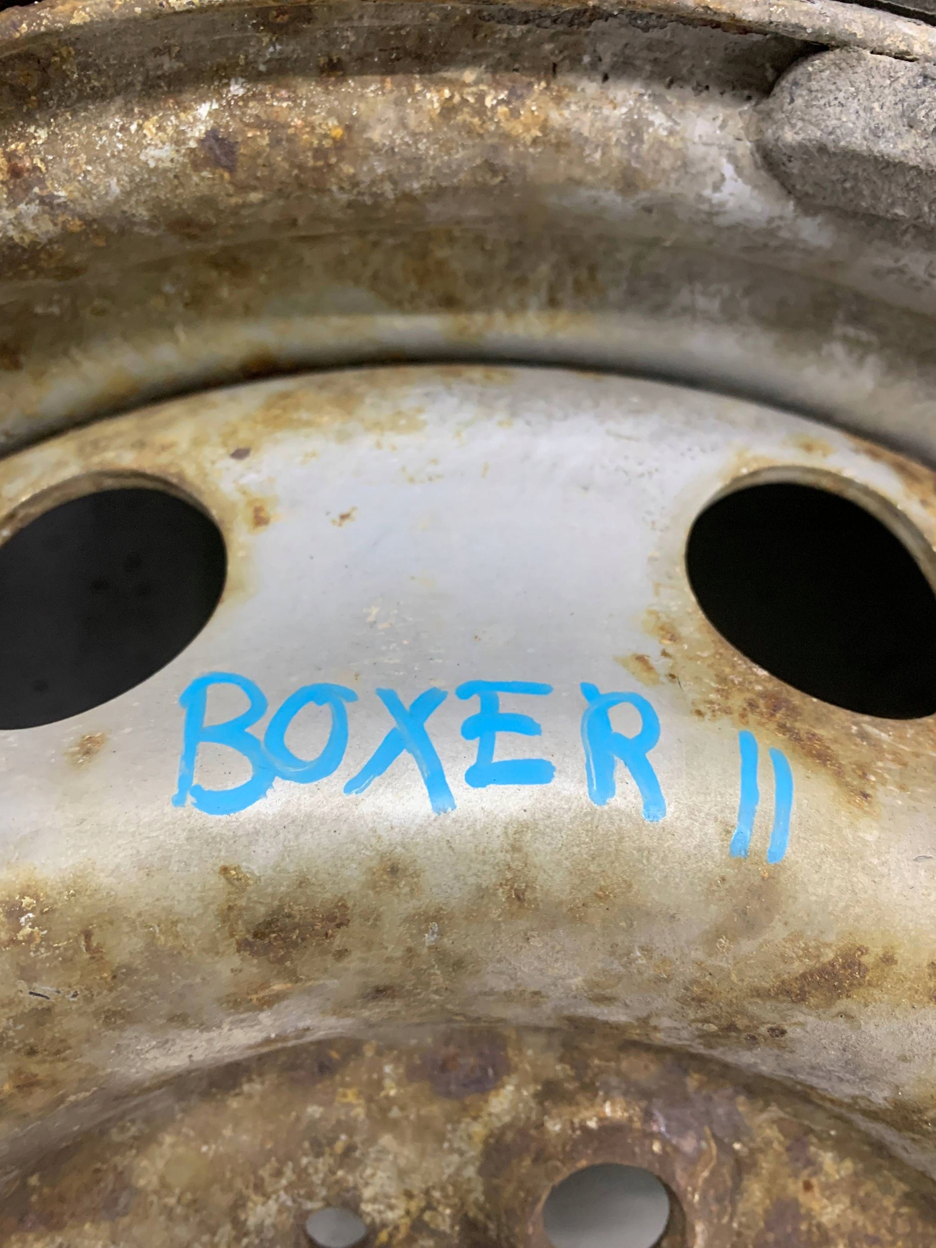 wheel spare spare 225/74/16C JUMPER BOXER