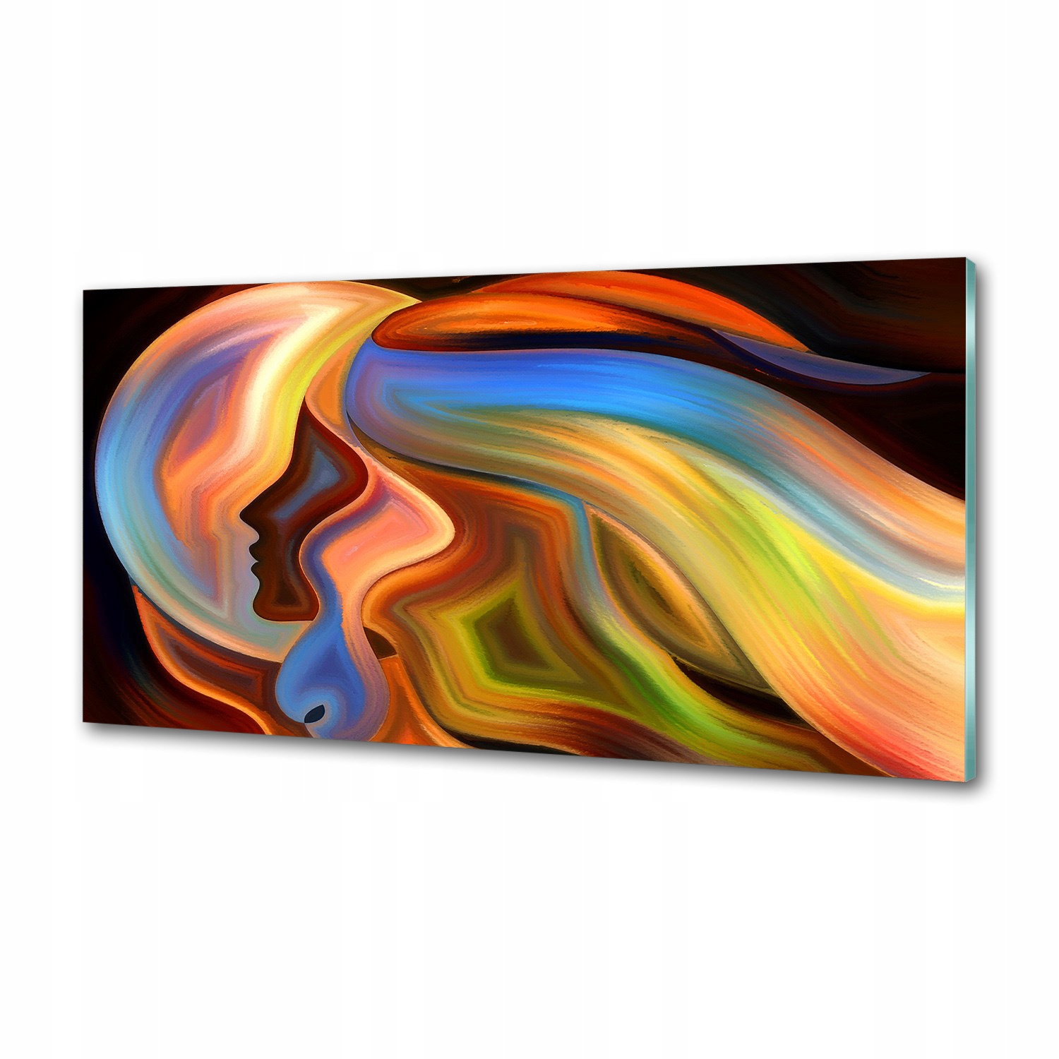 Panel dekor sklo Abstrakcia 120x60 cm Lepidlo