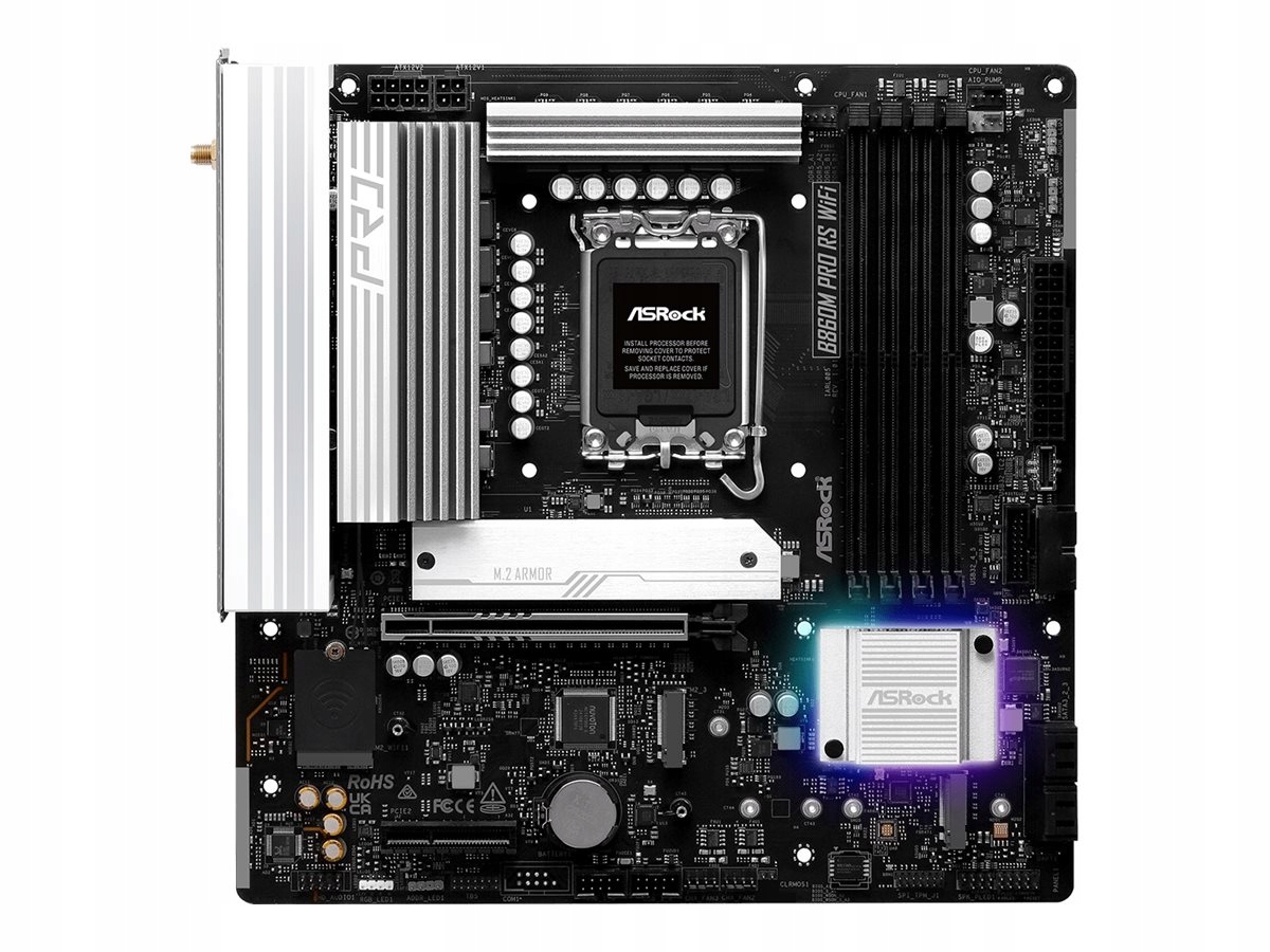 Asrock B860M Pre Rs WiFi DDR5 256GB LGA1851 mATX