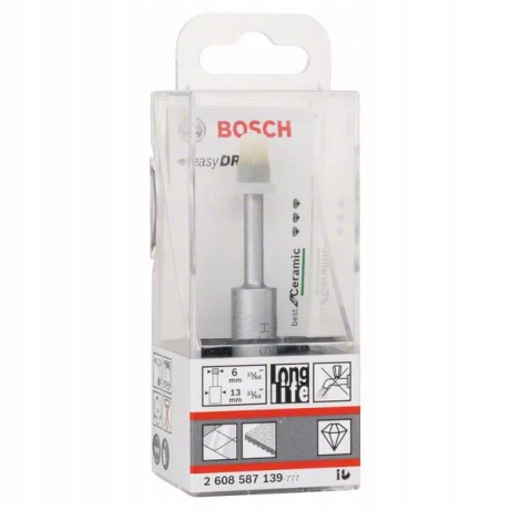 

Bosch Wiertło Diamentowe Do Płytek 6 MM Easydry