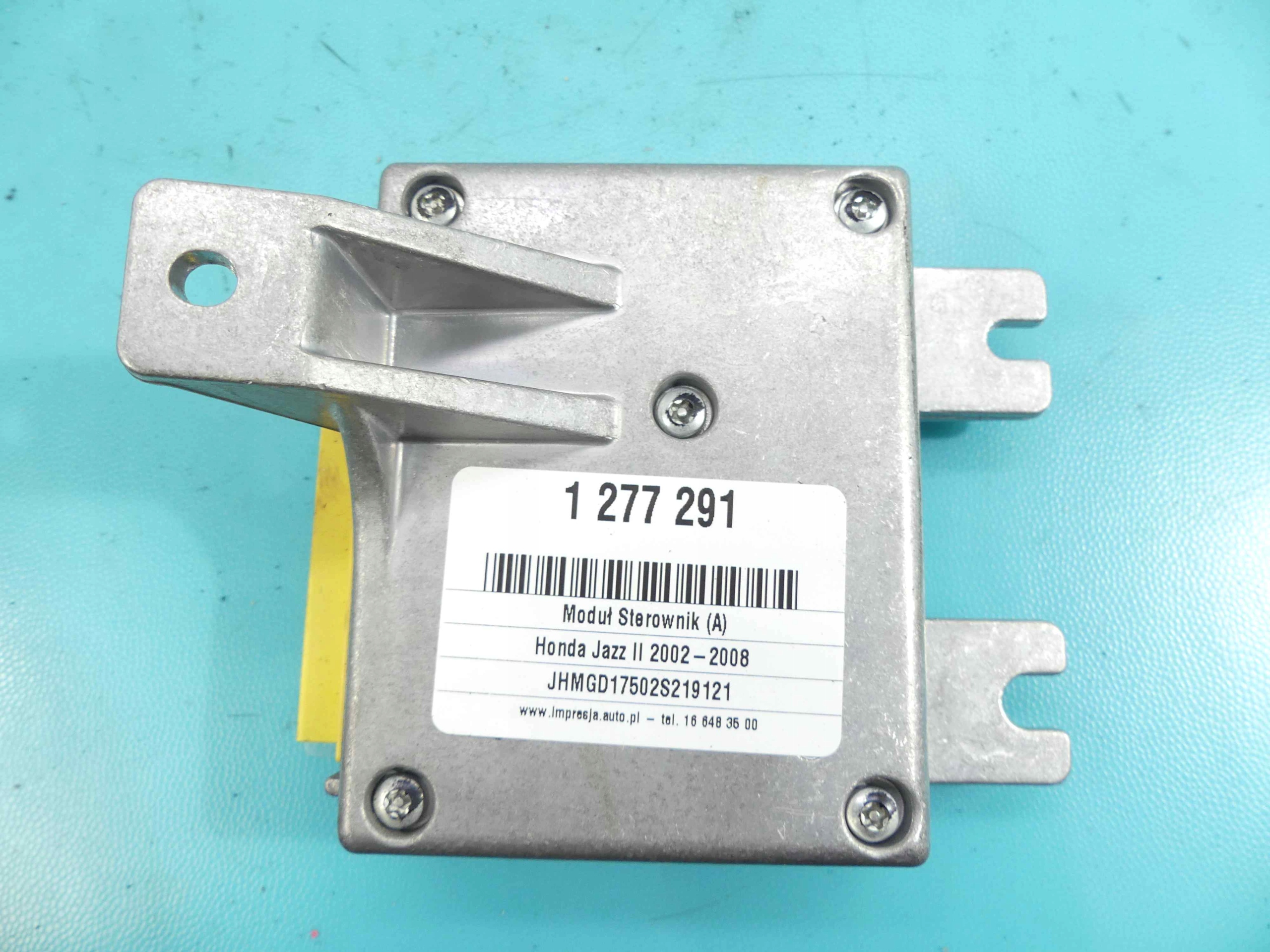 STEROWNIK MODUŁ HONDA JAZZ II PODUSZEK AIRBAG 77960SAAE612M1