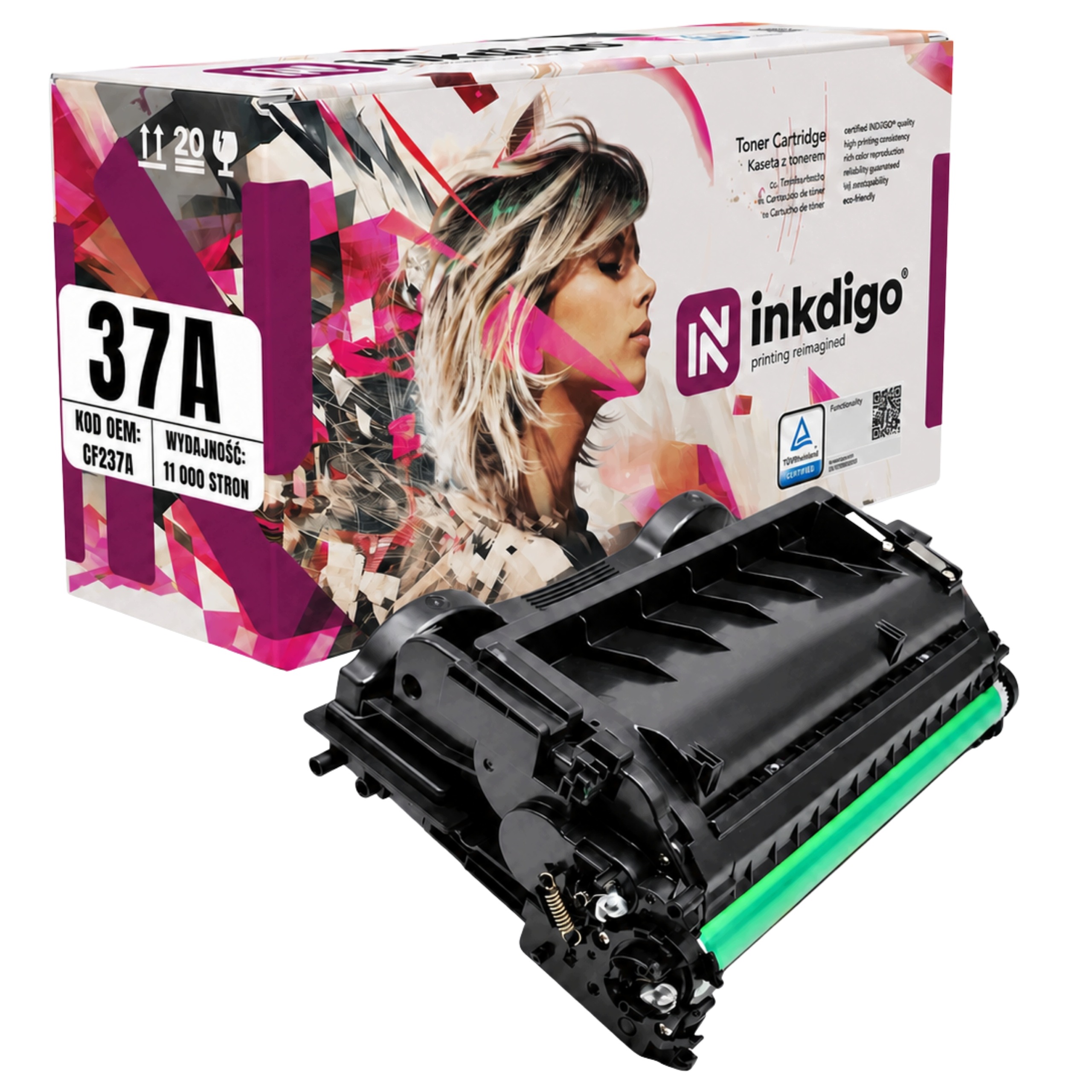 Toner pro Hp CF237A M607dn M608 M609 M631 M632