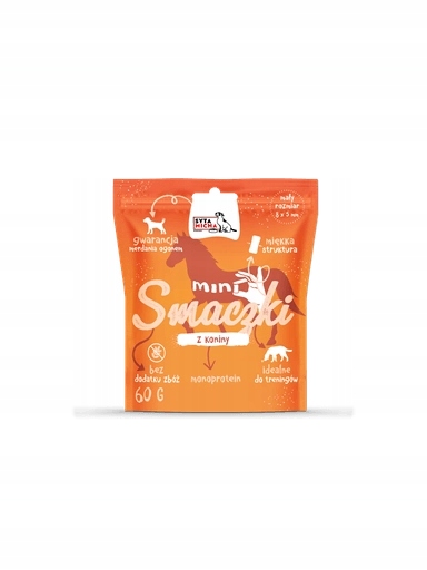 5 x Syta Micha Tréninkové pamlsky Mini pro malého psa Konina 60 g