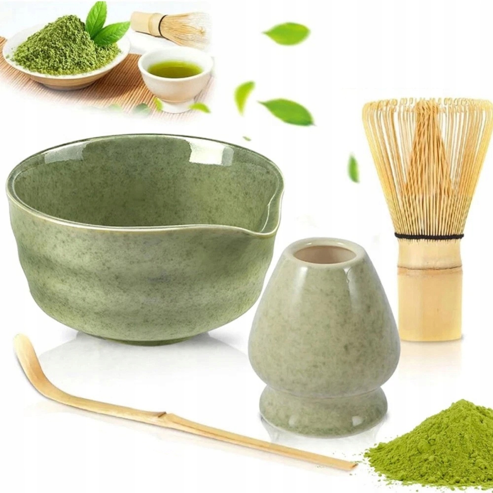 Bambusowy Zestaw Prezentowy Do Herbaty Matchy Chashaku Prezentowy