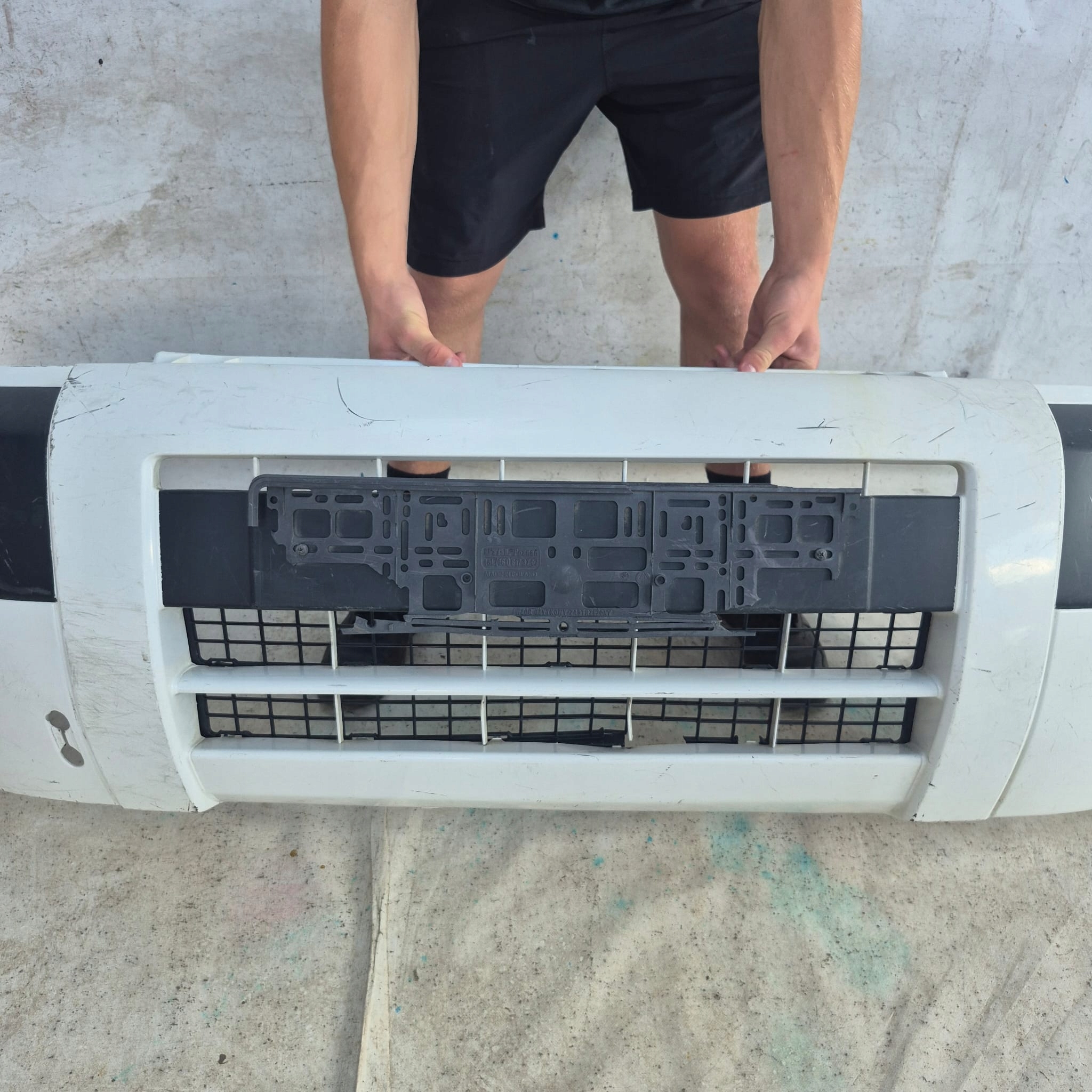 PEUGEOT PARTNER CITROEN BERLINGO LIFT 02- bumper front front