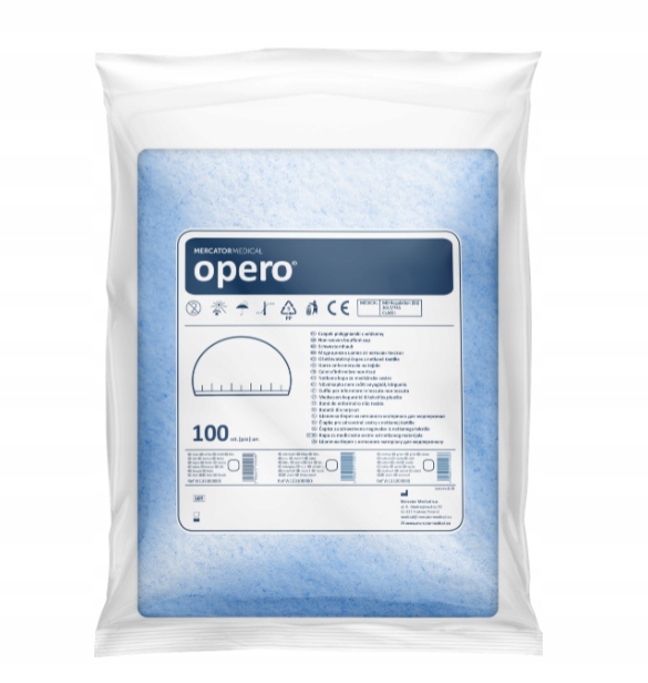 Czepek Jednorazowy Czepek Pielęgniarski Czepek Kosmetyczny Zielony 100 szt