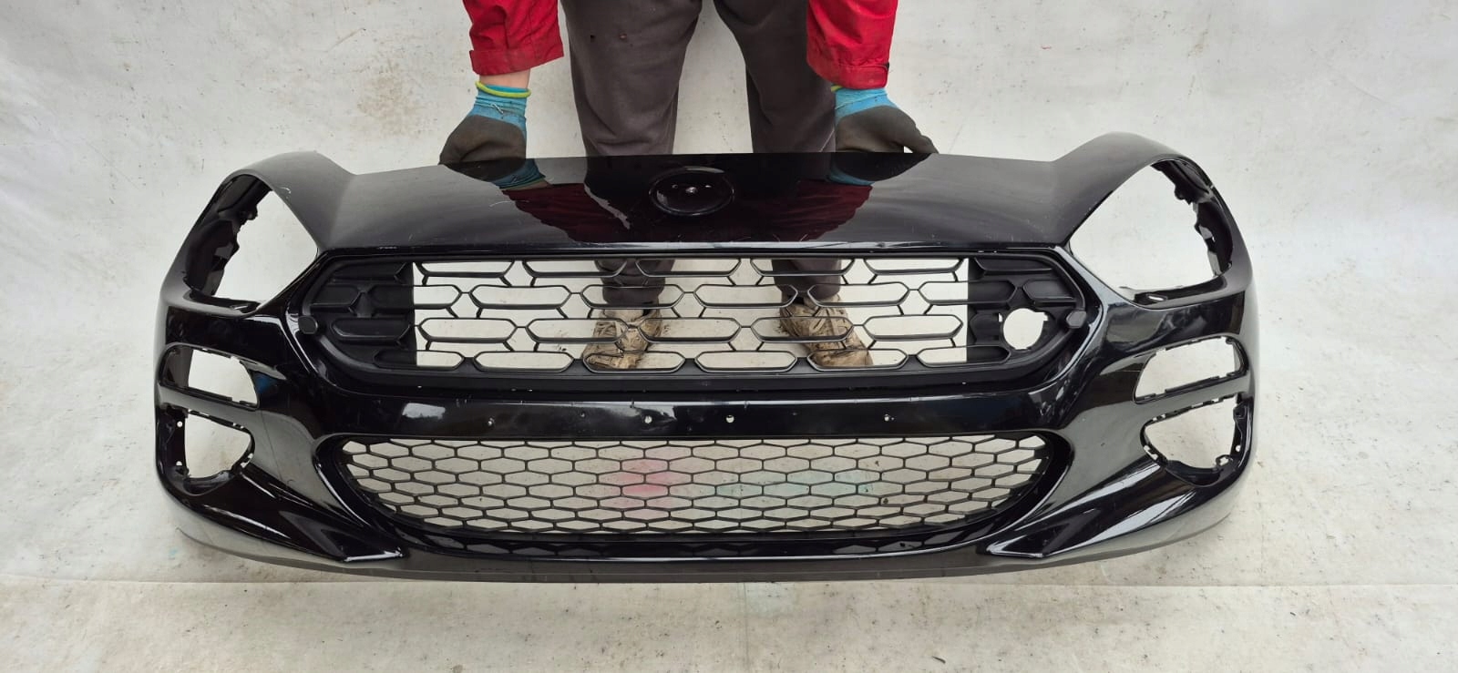 FIAT 124 SPIDER 16- bumper front front washer NA4L-50031