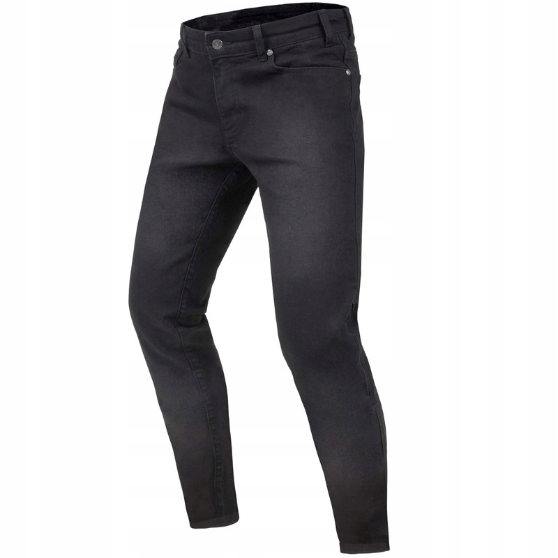 Motocyklové Džínsy Rebelhorn Classic 3 Skinny Washed Black (28/34)