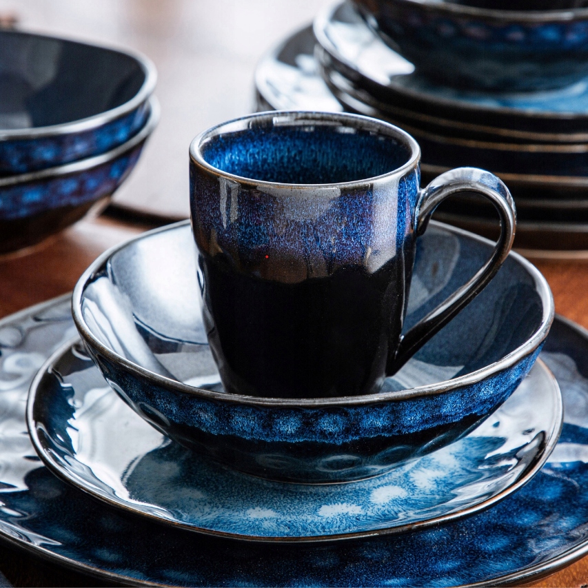 SERWIS OBIADOWY VANCASSO ZESTAW DLA 12 OSÓB 48 EL PREZENT KAMIONKA ŚWIĘTA Marka Vancasso