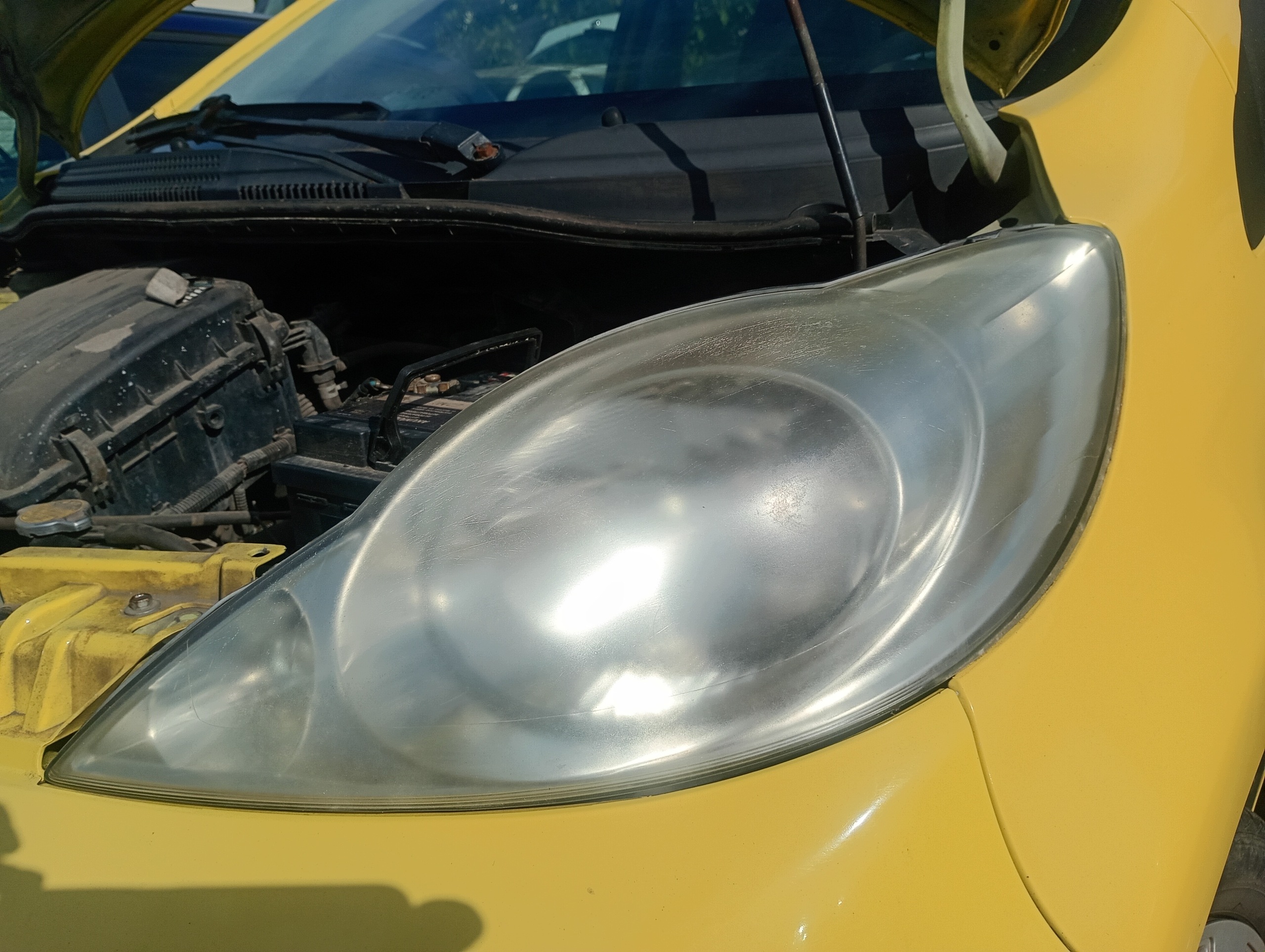 Reflektor light left front front Peugeot 107 05-08