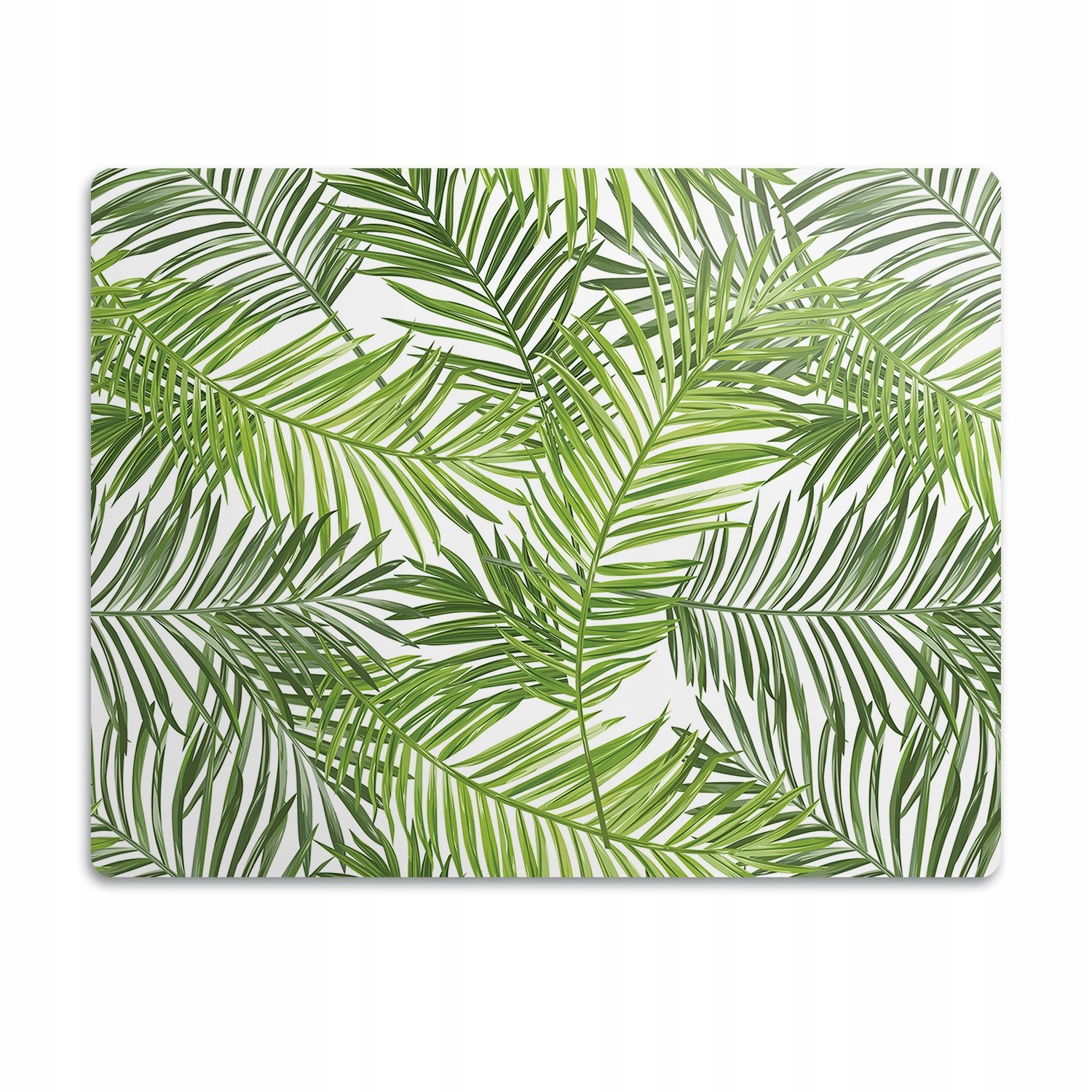 Levně Podložka pod misky pro psa Palmové listy 90x60 cm