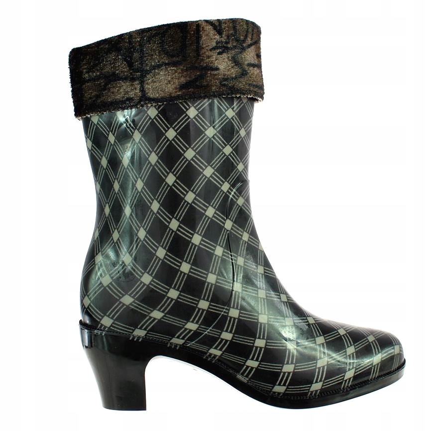 KOZAKI KALOSZE OCIEPLANE BUTY DAMSKIE WODOODPORNE 5882 roz. 38 Płeć kobieta