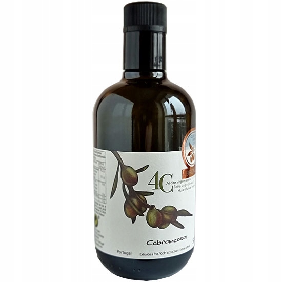 Oliwa z oliwek extra virgin 4C z oliwek Cobrançosa 500ml