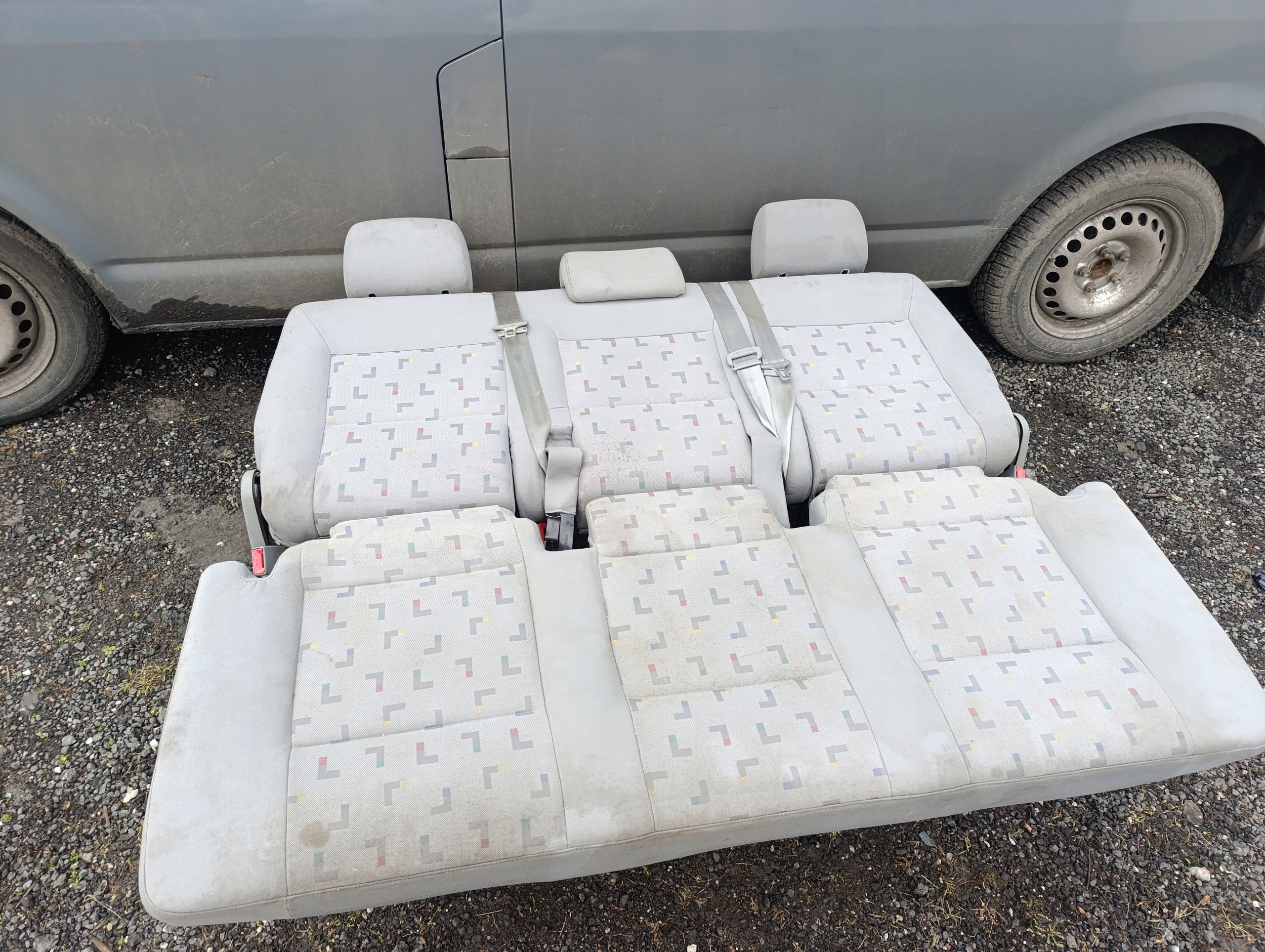 VW T5 T5 LIFT T6 MULTIVAN Sitz Sitz TROJKA LAWKA Sitz TRZYOSOBOWE