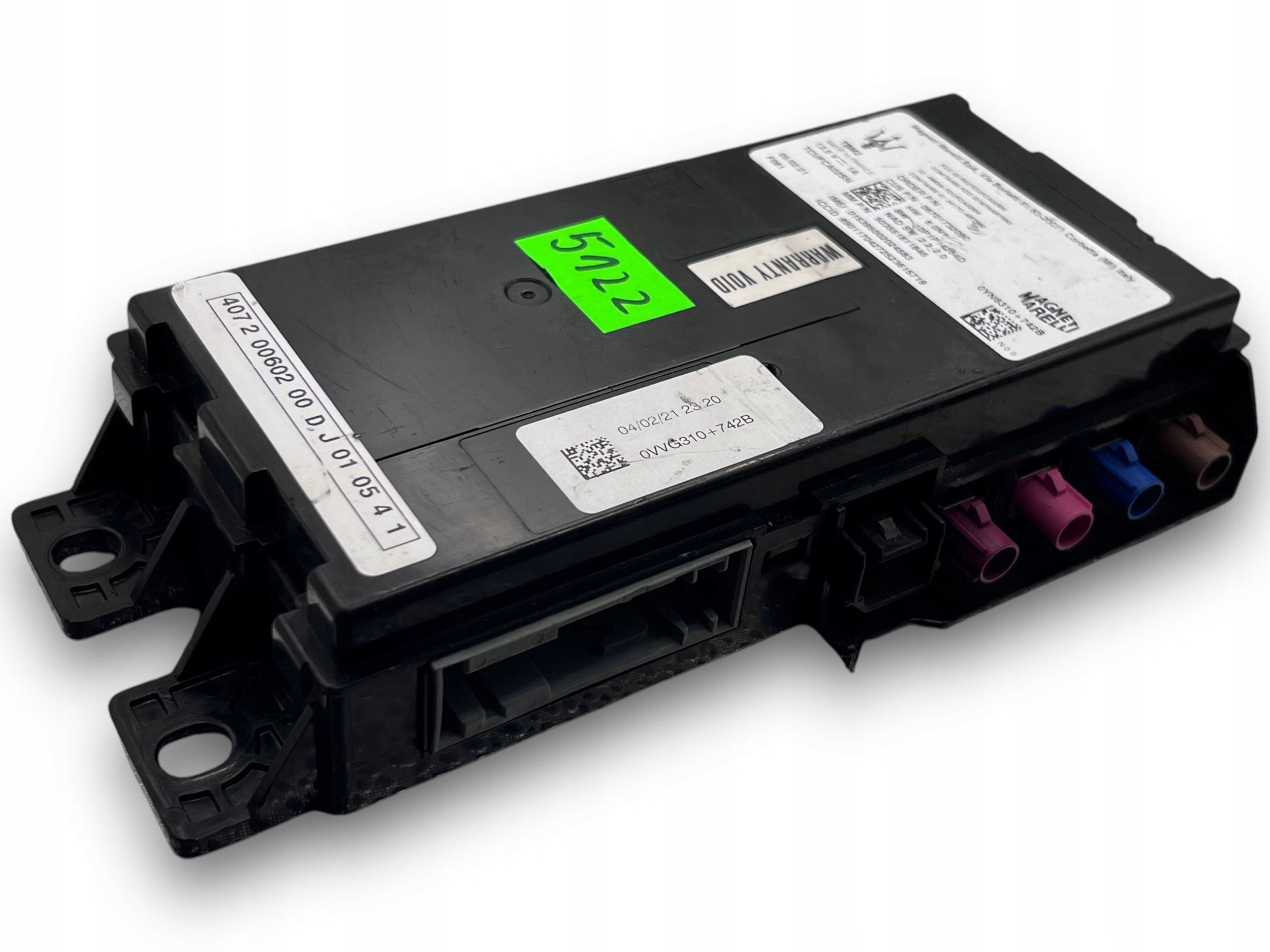 MASERATI GHIBLI LEVANTE control unit TELEMATIK module E-CALL 670173209 @M