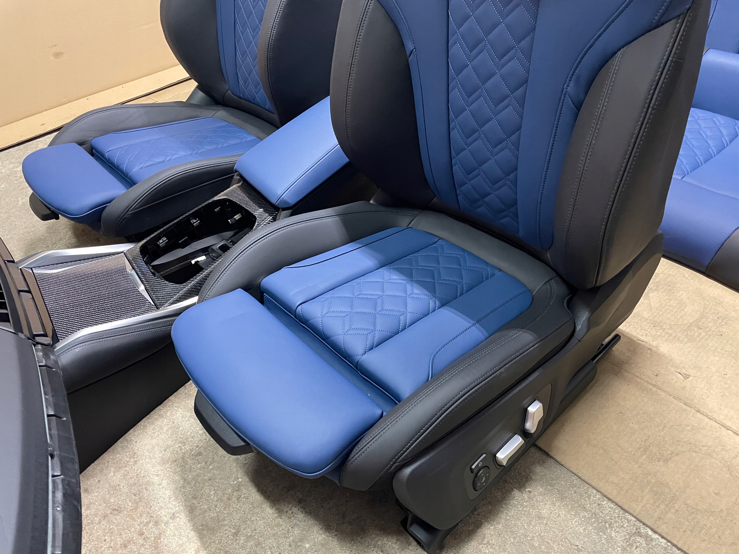 seats console leather NAPPA INDIVIDUAL CARBON BMW 4 G22